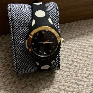 Kate Spade Polka Dot Silicon watch